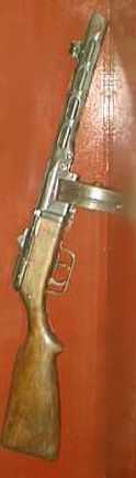 Пистолет - пулемёт Шпагина